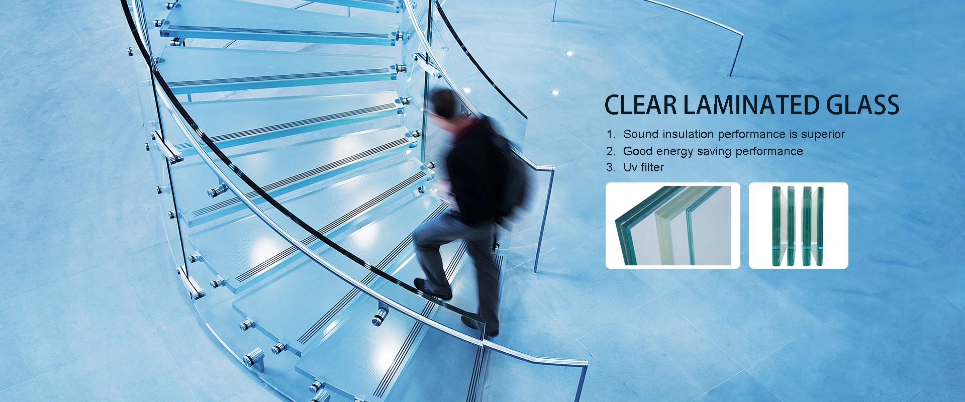 Vidro laminado claro China